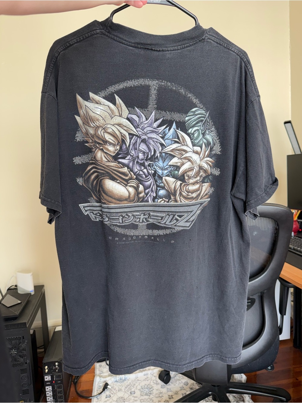 VTG 1999 Dragon Ball Z heroes T-shirt XL men’s / black